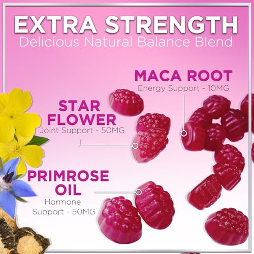 Menopause Relief Gummies - Multi Benefit Menopause Supplements for Women