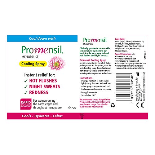 Promensil Menopause Cooling Spray 75ml