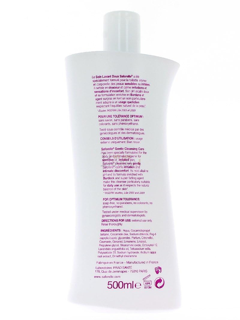 Saforelle Gentle Cleansing Care 2X250ml