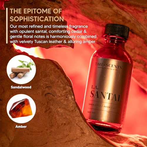 Essential Oil Blend Diffuser Oil – Santal Essential Oil, Hotel Inspired Home fragrance oil for diffuser