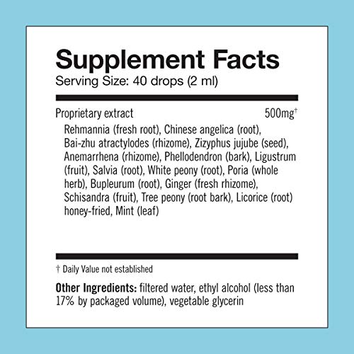 Herbalogic - Flashback Liquid Herb Drops - Natural Relief for Menopausal Hot Flashes, Night Sweats