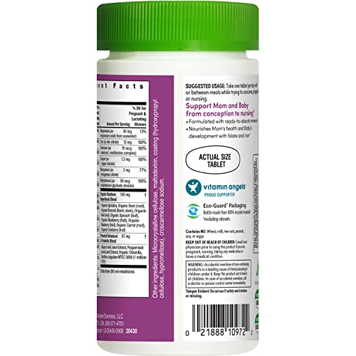 Rainbow Light High-Potency Prenatal One Multivitamin, Prenatal Health Multivitamin