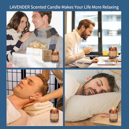 Scented Candles Gift,Aromatherapy Candles,Scented Candle Stress Relief and Relax for Home Bedroom Gift