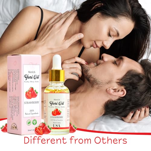 MERICH Natural Yoni Oil | Feminine Yoni Detox Oil | Naturally Scented Vaginal Oil | Restores pH Balance