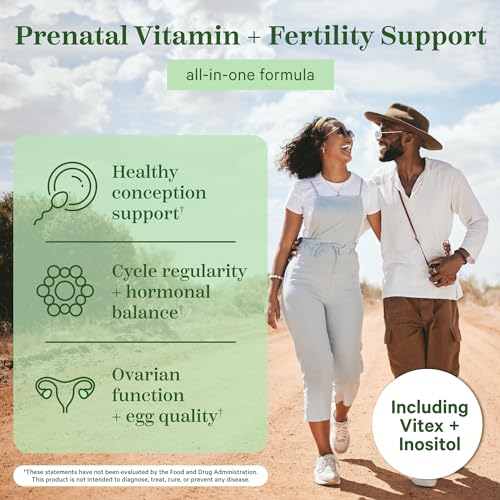 Pink Stork Fertility Supplements for Women - Support Ovulation, Conception