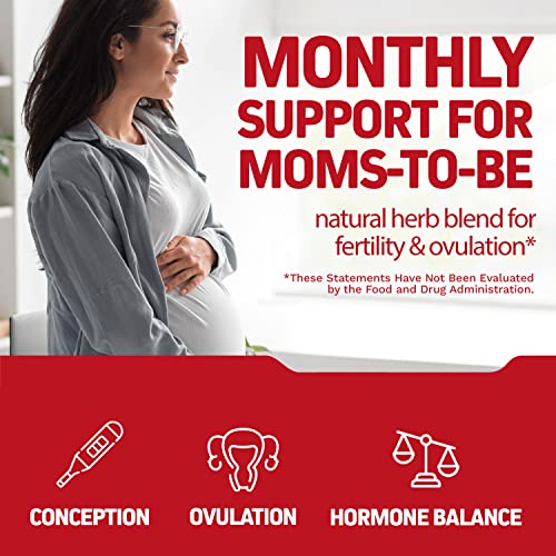 Fertility Supplements for Women to Help Pregnancy & Better Conception + Prenatal Vitamins