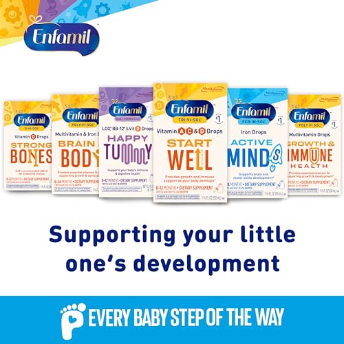 Enfamil Prenatals & Baby Vitamins Tri-Vi-Sol Vitamin A, C & D Multi-Vitamin Drops