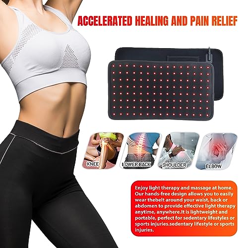Red Light Therapy Infrared Light Therapy for Muscle Pain Relief and Inflammation Red Light Therapy Belt