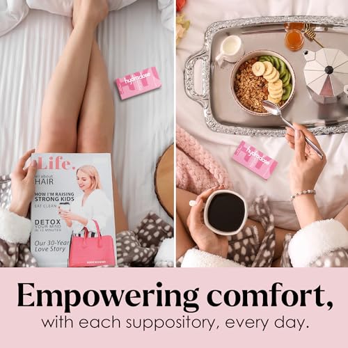 Mother's Dose Hyaluronic Acid Suppository HydraDose- Hormone Free Moisturizer