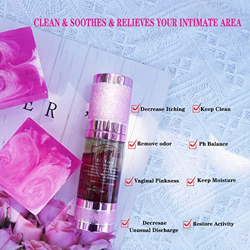 Matchone 3 PCS Yoni Soap Bar & Essential Oil, PH Balance Eliminates Odor Heals and Soothes