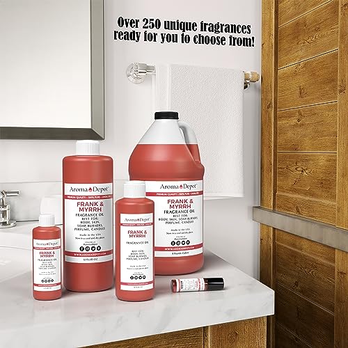 Frankincense & Myrrh 4 oz. Fragrance Oil I Perfume I Skin Oil I Scented Oil. DIY Projects Such as Candles