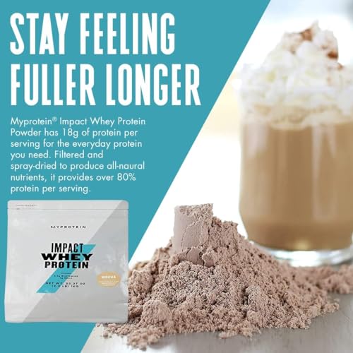 MyProtein Impact Whey Protein , Mocha Pouch, Size: 2.2lbs