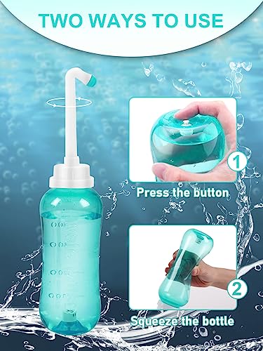 Peri Bottle for Postpartum & Perineal Care,Portable Travel Bidet for Personal Hygiene Cleaning,16.9 OZ