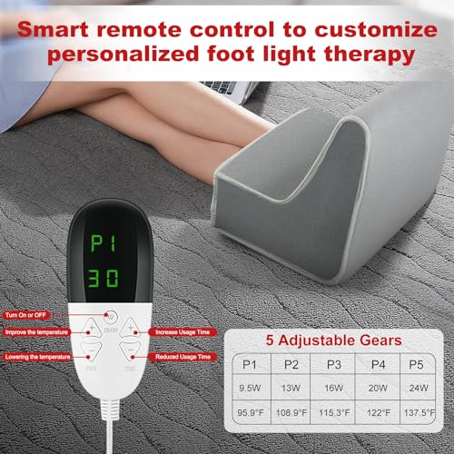 Red Light Therapy for Foot - Red Light Therapy Wrap, Near Infrared Red Light Therapy Device