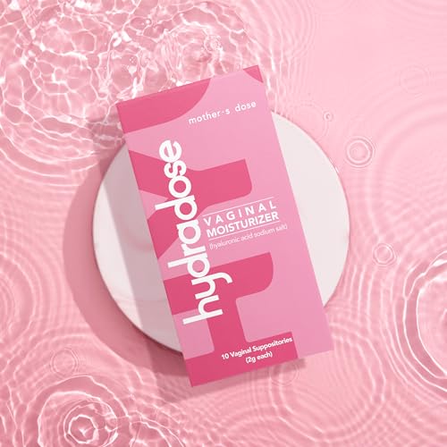 Mother's Dose Hyaluronic Acid Suppository HydraDose- Hormone Free Moisturizer