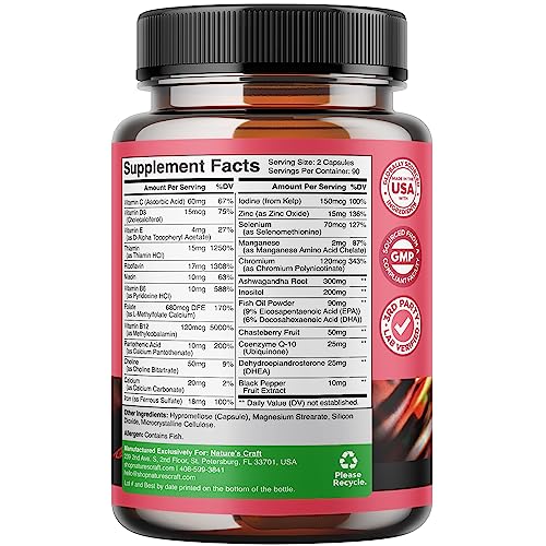 Fertility Supplements for Men and Women Bundle - Premium Fertility Support Multivitamin