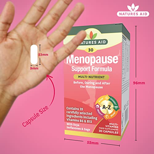 Natures Aid Menopause Support Formula 30caps