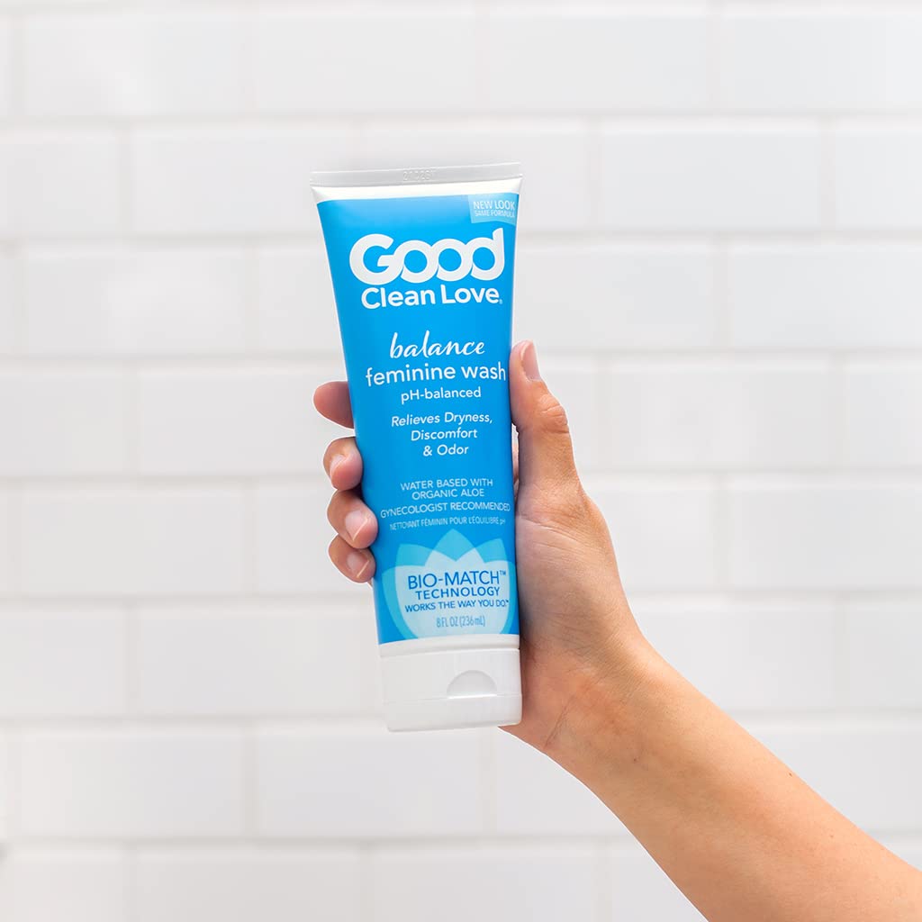 Good Clean Love Balance Moisturizing Wash, pH-Balanced Vaginal Soap for Women