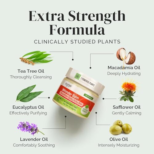 Tea Tree Oil Balm , Extra Strength, Pair Well with Jock Itch Cream, Spray, Athletes Foot