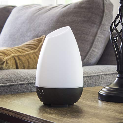 HealthSmart Essential Oil Diffuser, Cool Mist Humidifier and Aromatherapy Diffuser, FSA HSA Eligible with 500ML
