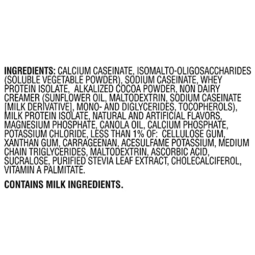 Muscle Milk ZERO, 100 Calorie Protein Powder, Chocolate, 15g Protein, 1.65 Pound