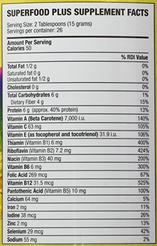 Dr. Schulze’s | SuperFood Plus | Vitamin & Mineral Herbal Concentrate | Dietary Supplement