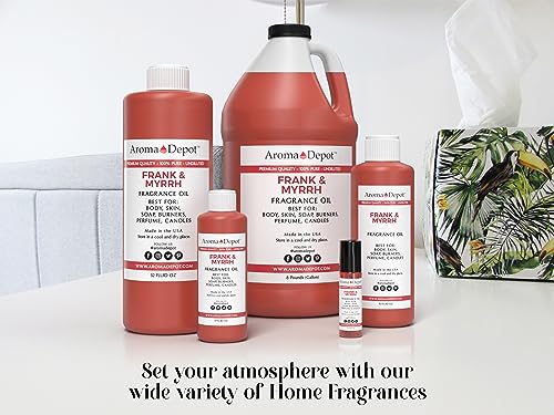 Frankincense & Myrrh 4 oz. Fragrance Oil I Perfume I Skin Oil I Scented Oil. DIY Projects Such as Candles