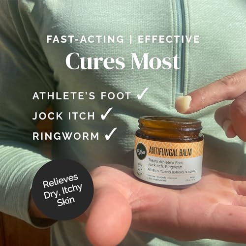Puriya Tea Tree Oil Antifungal Cream, Plant-Powered Athletes Foot Cream Treatment