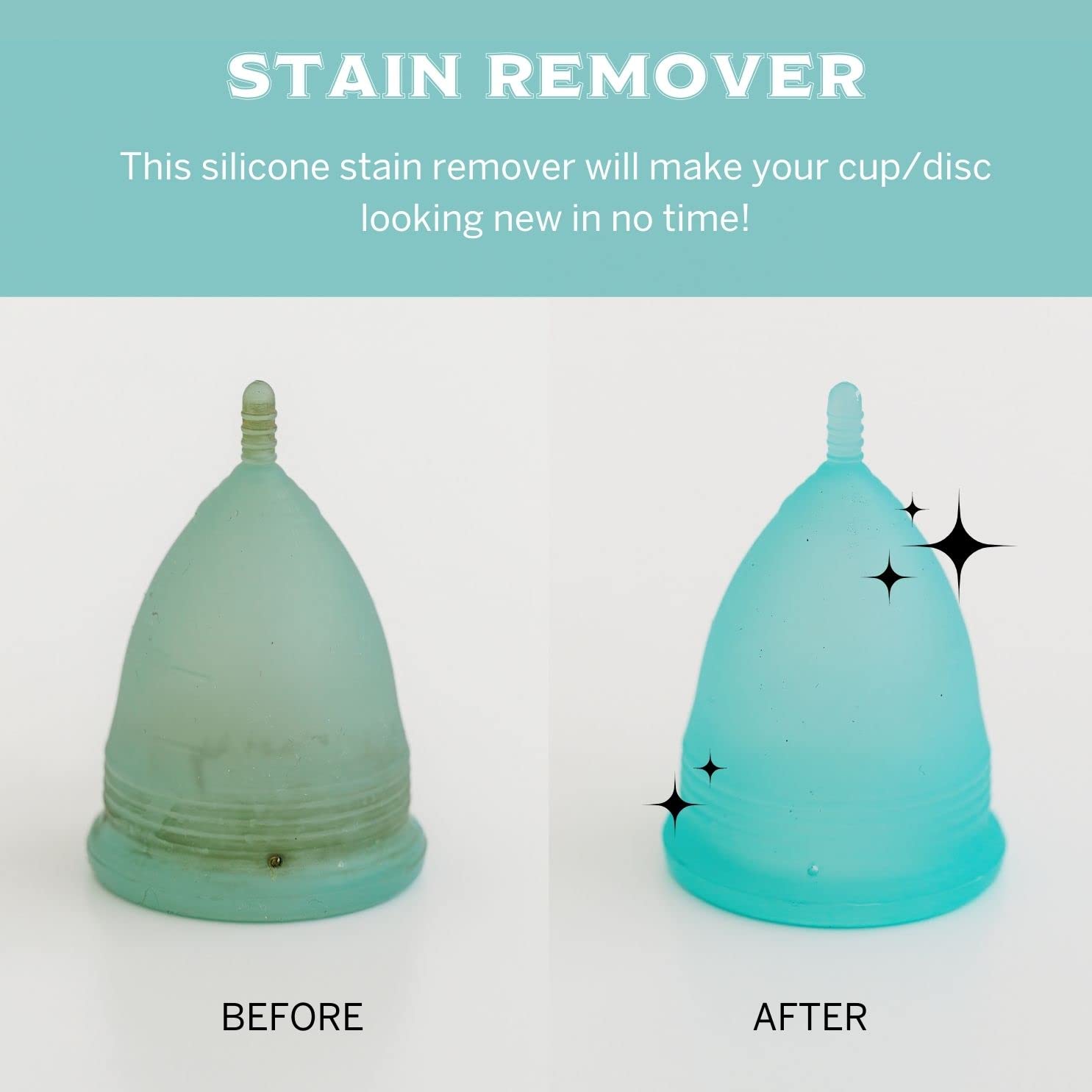 Pixie Cup Menstrual Cup Cleaner Kit - Sterilizer Wash, Public Restroom Carry Cup, 20 Wipes