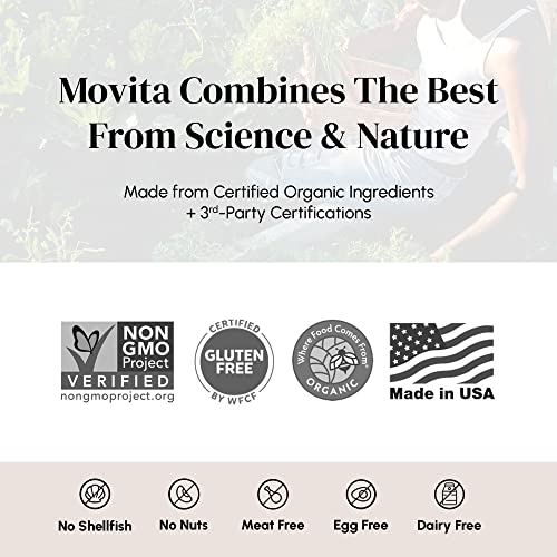 Movita Prenatal Multivitamin - During Pregnancy & Breastfeeding, (Refill Pouch)