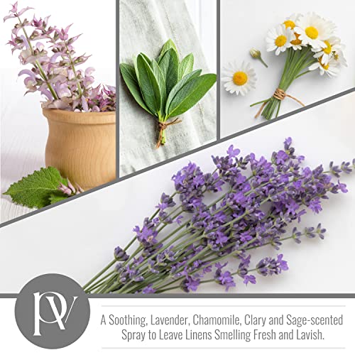 Pavelle Pillow & Linen Spray Relaxing Aromatherapy Room Refresher Mist for Sheets & Bedding Natural