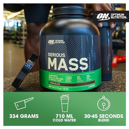 Optimum Nutrition Serious Mass Protein Powder High Calorie Weight Gainer