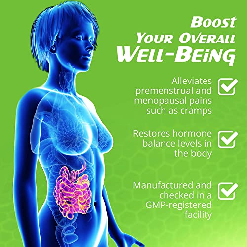 RaDoTech - Wild Yam Menopause Supplements for Women, Premenstrual and Menopause