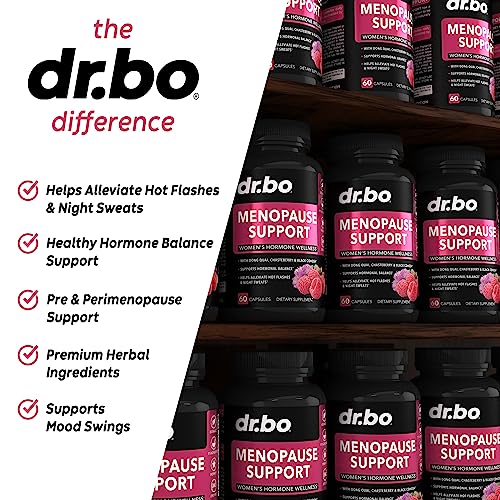 Menopause Supplements for Women Support Pills - Natural Menopause Relief for Hot Flashes