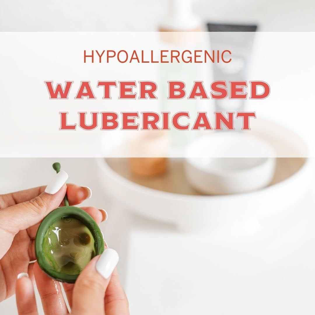 Pixie Menstrual Cup Lube - Make it Easy to Insert Your Period Cups - All Natural Water Based Lubricant