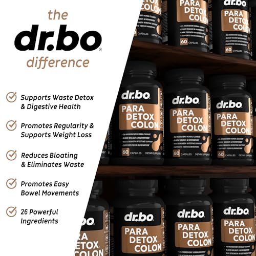 Colon Cleanse Pills Body Detox - Intestinal Guard Cleanser for Stomach - Natural Weight