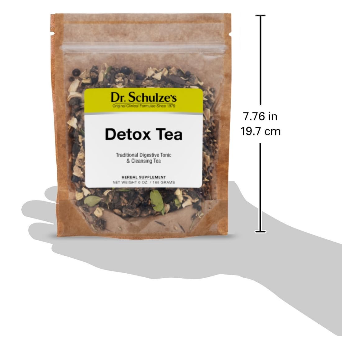 Dr. Schulze's | Detox Tea | All Purpose Herbal Tonic | Powerful Digestive Stimulant