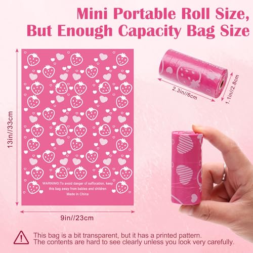 150Pcs Sanitary Napkin Disposal Bags, Luxiv Pink Disposable Sanitary Bag Personal Care Disposal Bags