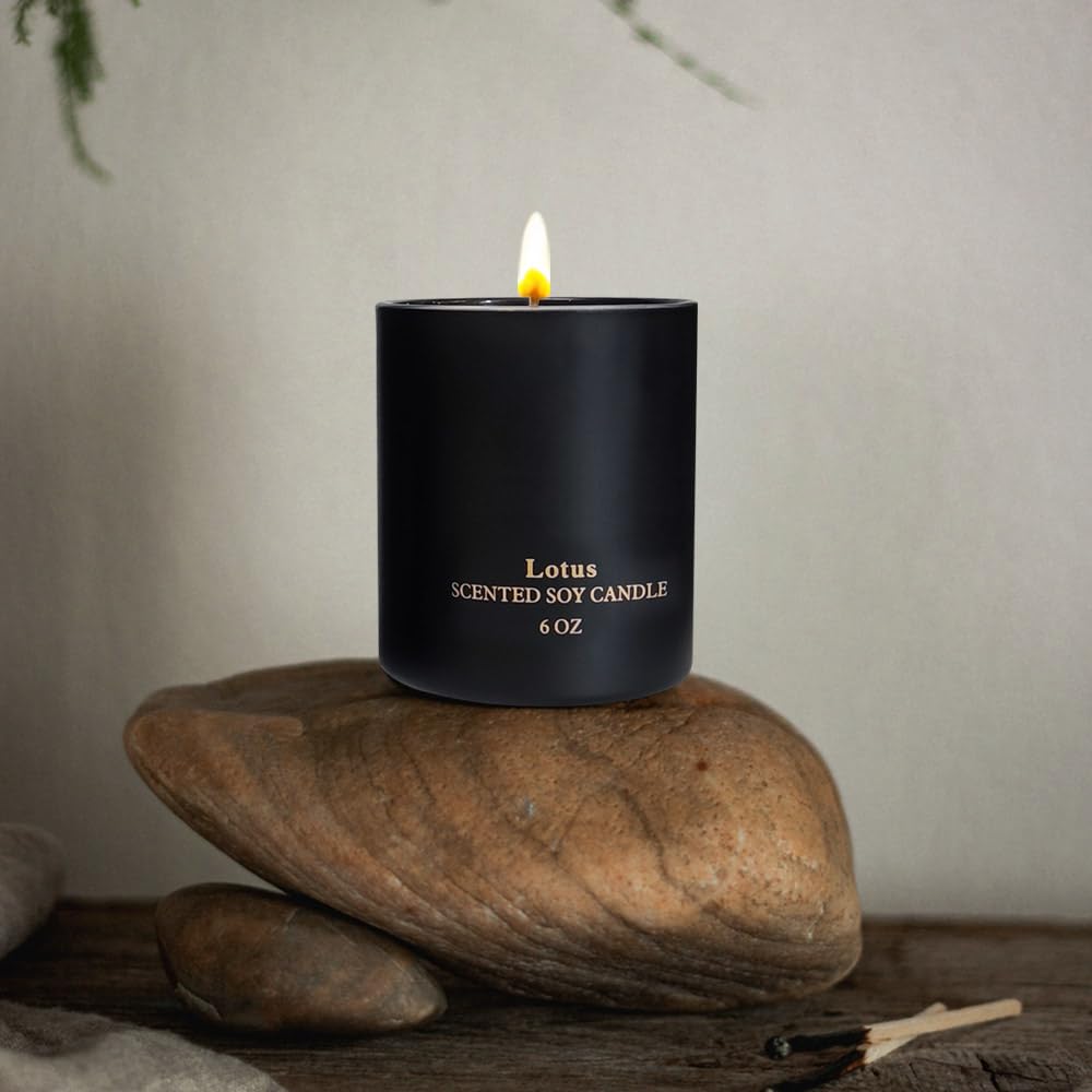 Scented Candles for Women,Premium Lotus Aromatherapy Candles, Home Scented Candle