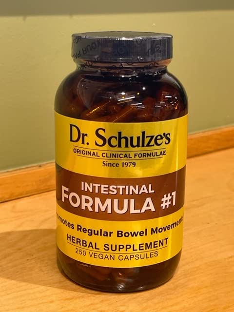 Dr. Schulze's Intestinal Formula #1 | All Natural Bowel Cleanse | Promotes Regular
