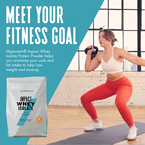 Myprotein Impact Whey Isolate Protein Powder (Caramel, 2.2 Pound (Pack of 1))