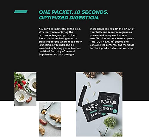 ONNIT Total Gut Health - Complete Probiotics & Digestive Enzyme Supplement