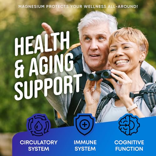 Magnesium Glycinate 500MG - Magnesium for Sleep - High Absorption Chelated Magnesiu