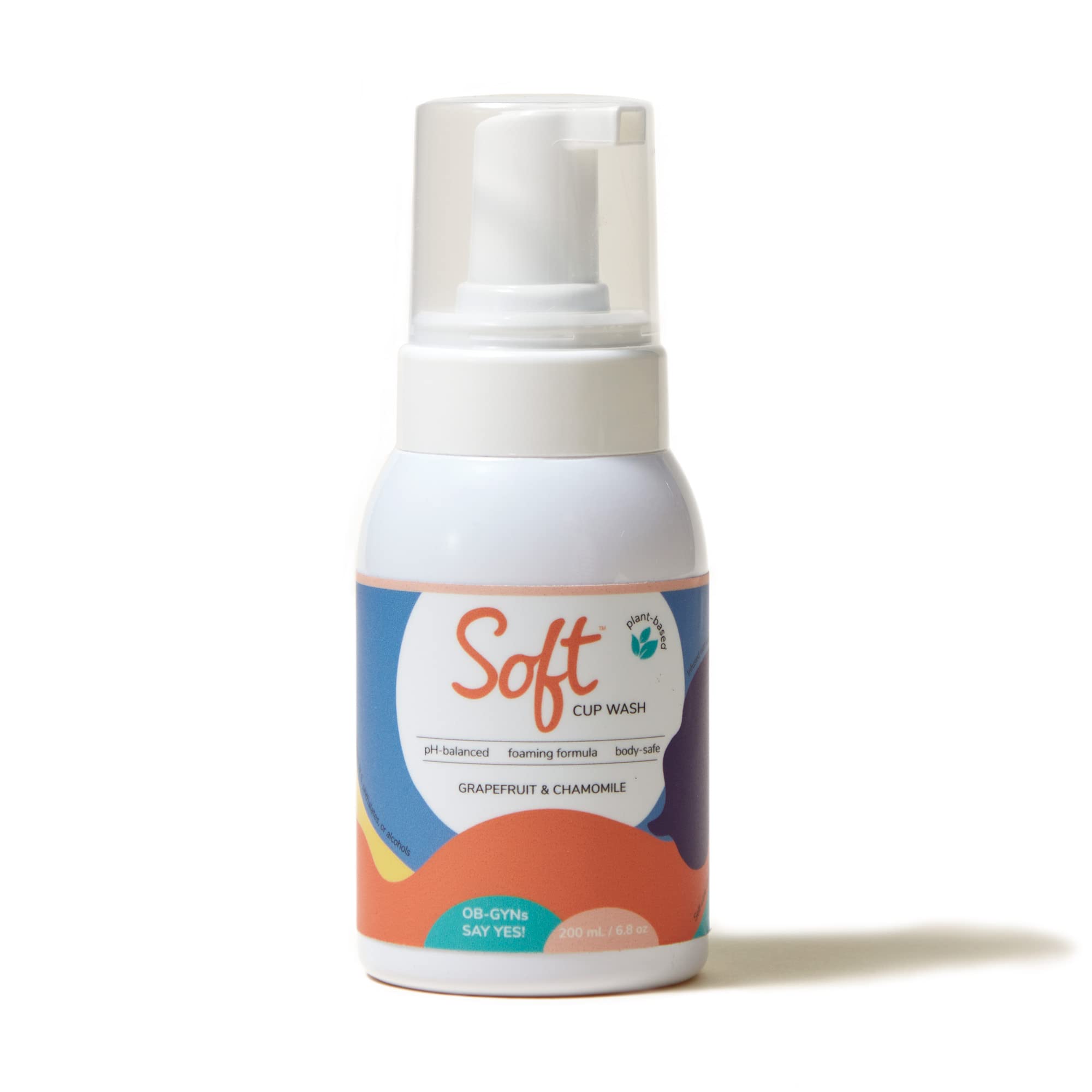 Soft Cup Wash | Menstrual Cup Cleanser for Silicone Period Cups | 6.8 oz | pH-Balanced