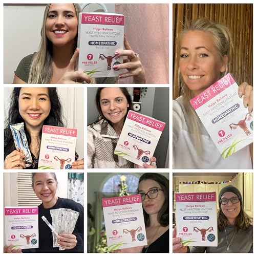 Yeast Infection Treatment for Women | 7 Pre-Filled Applicators w/ Borax | Antifungal Ointment