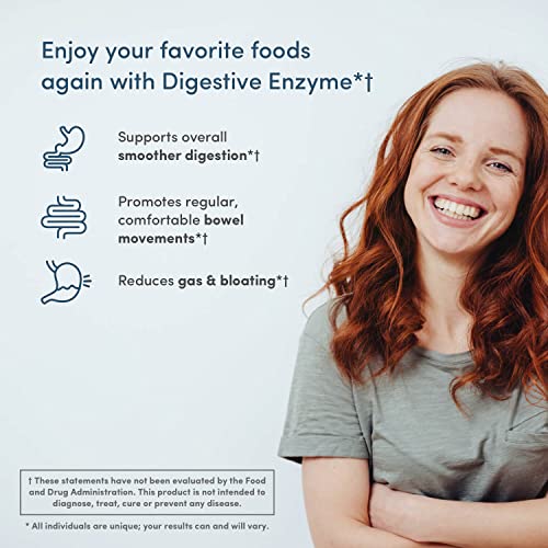 Nucific Digestive Enzyme Supplement to Support Digestion and Nutrient Bioavailability