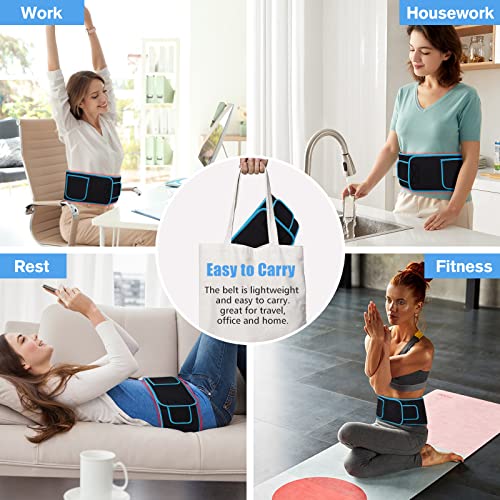 Red Light Therapy Near Infrared Light Therapy Wrap Belt for Body with Timer for Waist Back Shoulder