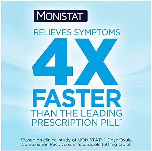 Monistat 1-Day | Day or Night Combination | Yeast Infection Treatment, Prefilled, 1 Pack