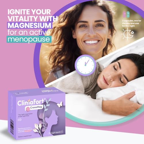 ClimaFort® CronoMag | Magnesium for Women in Menopause | The Right Magnesium at The Right time