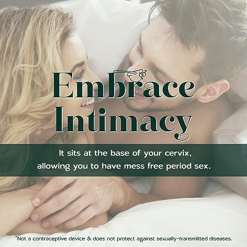 SHORDY Reusable Menstrual Disc Set of 2 (Small & Large), 100% Medical-Grade Silicone, Flexible